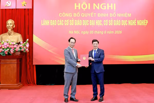 PGS.TS Đào Đăng Phượng được bổ nhiệm làm Hiệu trưởng Trường ĐHSP Nghệ thuật TW 