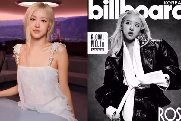Rosé (BLACKPINK) được vinh danh là nghệ sĩ toàn cầu số 1 năm 2025