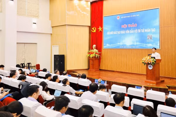 Đổi mới đào tạo giáo viên gắn với trí tuệ nhân tạo