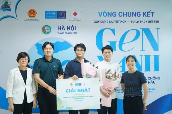 Thế hệ Gen Xanh chung tay, tiên phong phòng chống thiên tai và biến đổi khí hậu