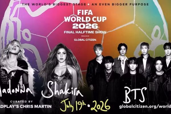 BTS biểu diễn ở chung kết World Cup 2026