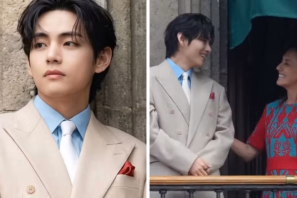 V (BTS) khiến trái tim hàng nghìn người dân Mexico tan chảy