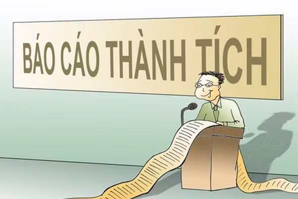 Nhận diện hiện tượng 'tô vẽ thành tích' trong một số bộ phận cán bộ Đảng viên 