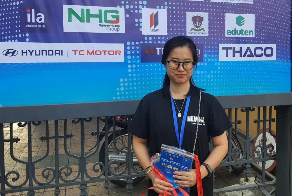 Chị Nguyễn Thu Hương – nhân viên Công ty New Life. Chị Nguyễn Thu Hương – nhân viên Công ty New Life.