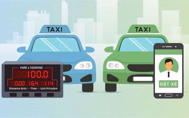 Taxi công nghệ được quản lý như thế nào?: Đồ hoạ: Tạ Lư-Đoàn Loan