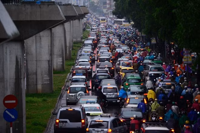 Ngày và đêm nay, Hà Nội tiếp tục mưa to đến rất to