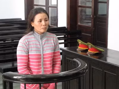 Bị cáo Lê Thị Thanh Nga 