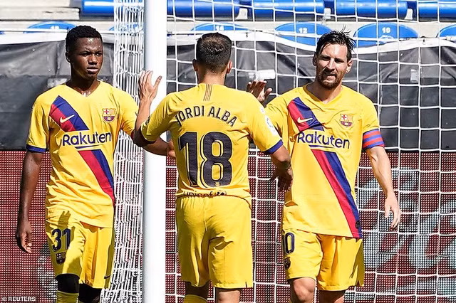 Messi lập cú đúp, Barcelona thắng tưng bừng ở vòng cuối La Liga - 2