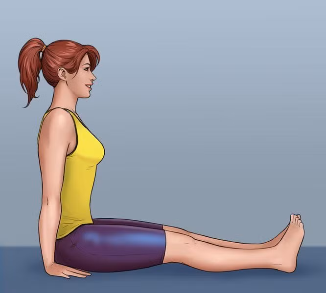 10 tư thế yoga trị đau lưng hiệu quả tại nhà ảnh 1