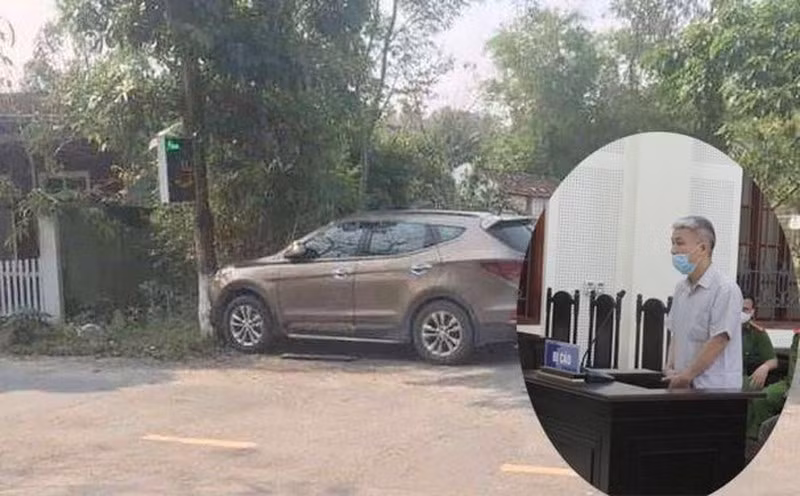 Bị cáo và hiện trường vụ án.