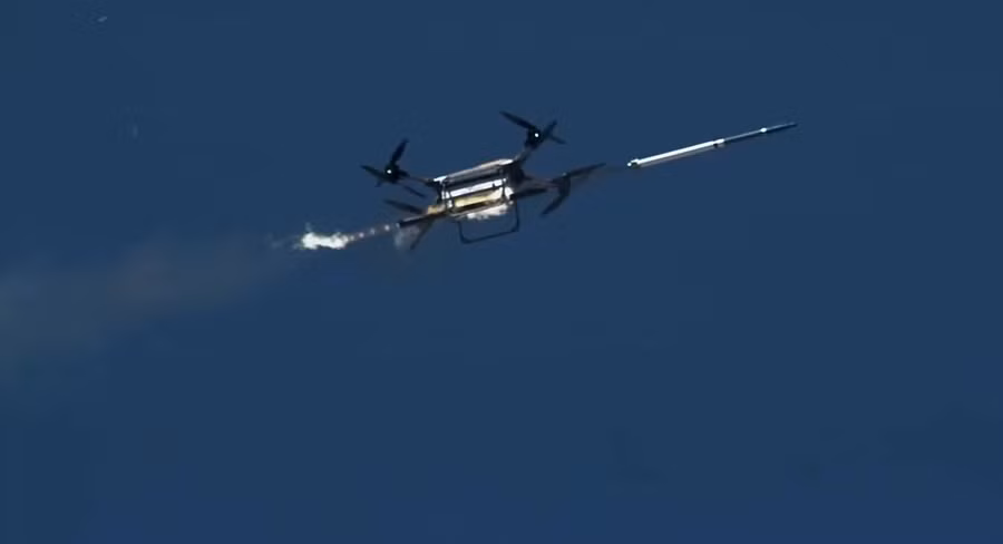 Bước ngoặt trên chiến trường khi tên lửa APKWS được bắn từ UAV
