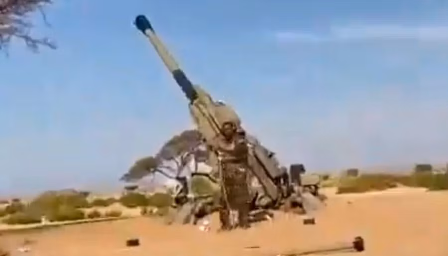 Pháo công nghệ cao AH4 Trung Quốc xuất hiện trên chiến trường Yemen