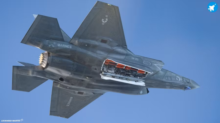 Tiêm kích F-35B cực kỳ nguy hiểm với tên lửa hành trình Spear 3
