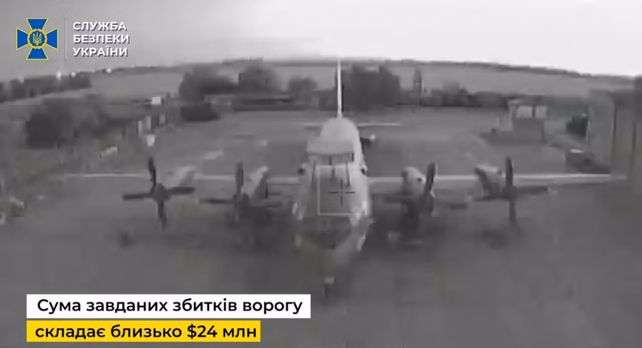 Máy bay săn ngầm Il-38N duy nhất tại bán đảo Crimea bị phá hủy