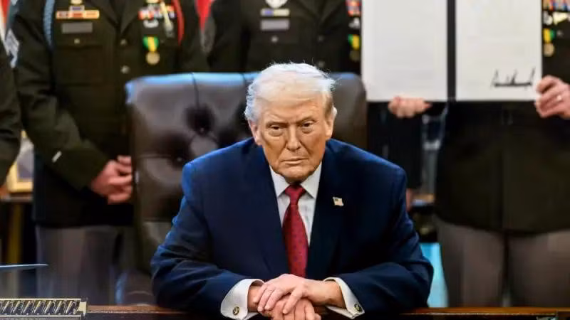 Tổng thống Mỹ Donald Trump.