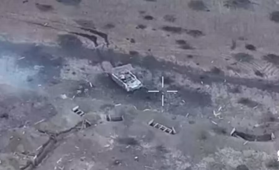 Đòn tấn công của FPV và ATGM không thể phá hủy M2 Bradley