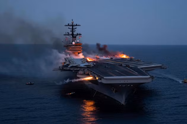 Chuyên gia CIA: Tàu sân bay USS Nimitz sẽ bị đánh chìm để tạo cớ tấn công Iran