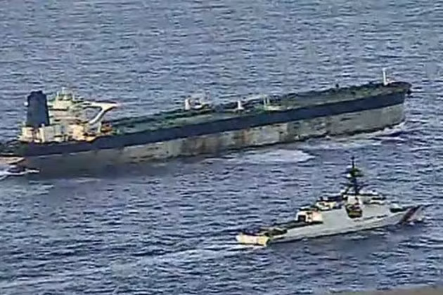 Hầu hết thủy thủ bị Mỹ bắt giữ trên tàu chở dầu Mariner... là người Ukraine