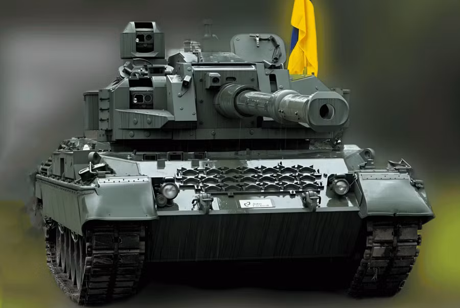 30 xe tăng Leopard 1 đầu tiên của Ukraine nhận tháp pháo Cockerill 3105 cực mạnh
