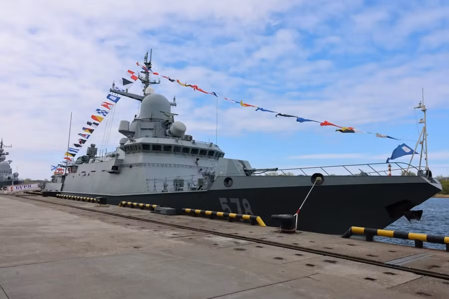 Hạm đội Baltic được bổ sung tàu ​​tên lửa cỡ nhỏ từ Dự án 22800 tối tân