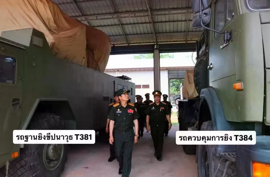 Hệ thống tên lửa phòng không T38 Stilet tối tân của Quân đội Lào