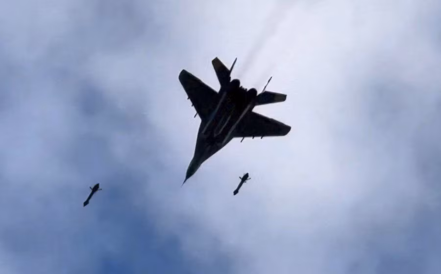 MiG-29 Ukraine chặn đứng cuộc tấn công vào Sumy bằng cách ném bom khu vực Kursk