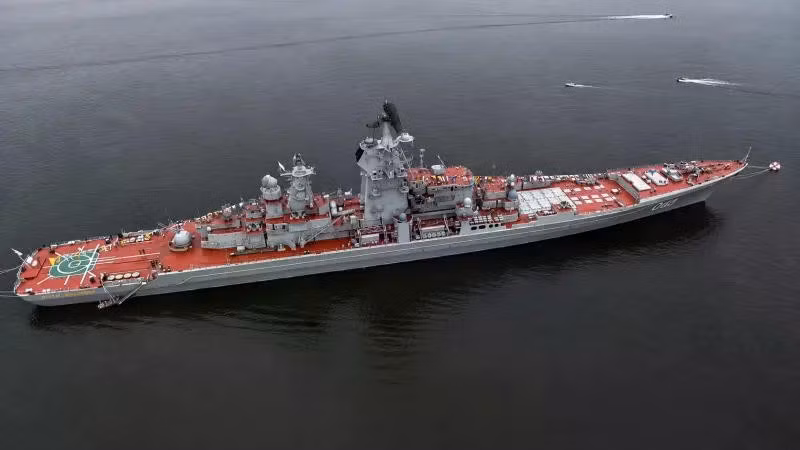 Báo Mỹ coi tuần dương hạm hạt nhân Đô đốc Nakhimov của Nga là mối đe dọa chưa từng có
