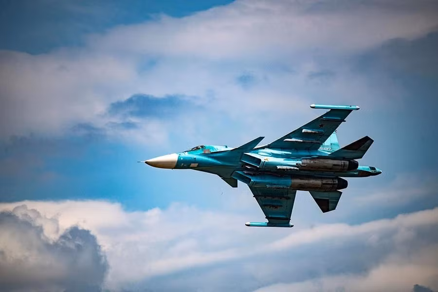 Báo Mỹ: Oanh tạc cơ Su-34 sánh ngang máy bay ném bom chiến lược