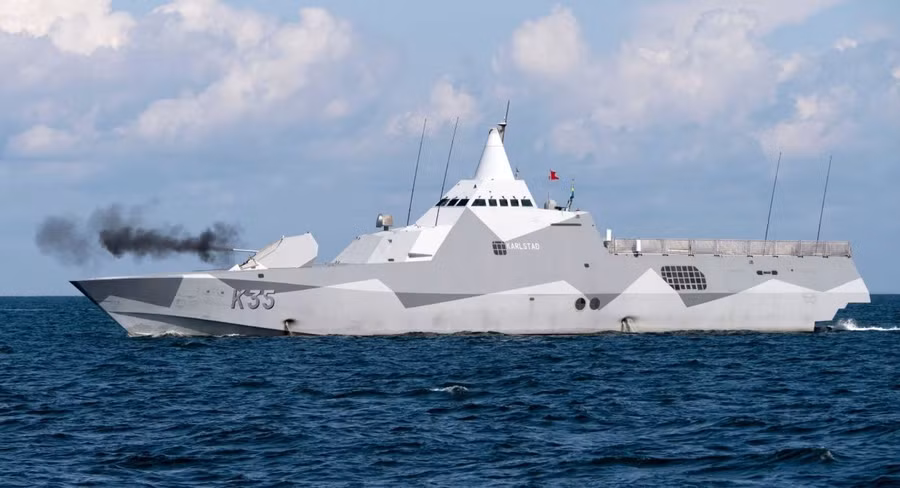 Ukraine có cơ hội nhận tàu hộ vệ tàng hình Visby cực mạnh từ Thụy Điển?