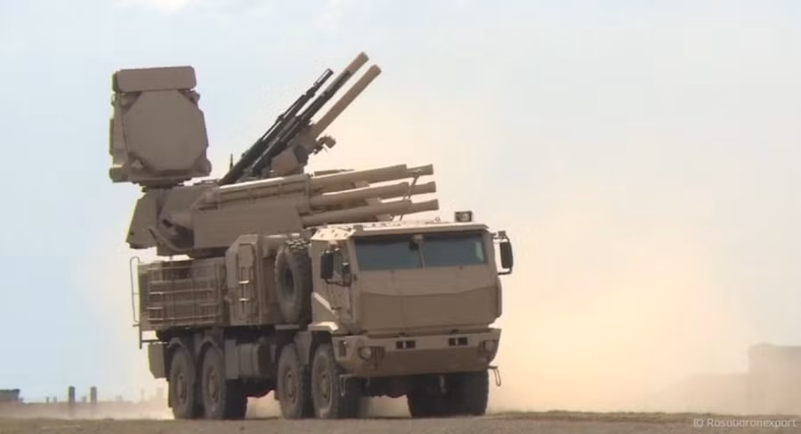 Hệ thống phòng không Pantsir-S1M thể hiện hiệu quả đáng kinh ngạc
